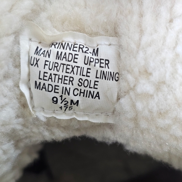 Indigo Brown Ankle Boots with Cream Lining - Picture 8 of 12